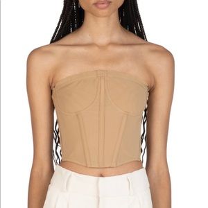 NWT mesh bustier